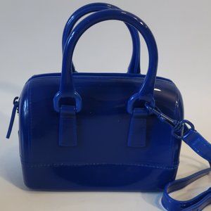 NWT Womens BC Royal Blue Rubber Mini Bag